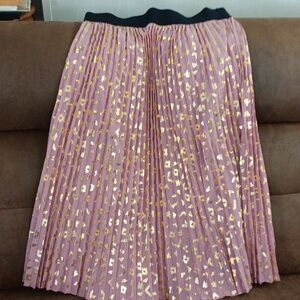 LuLaRoe Skirt Shimmery And Pleated NWT